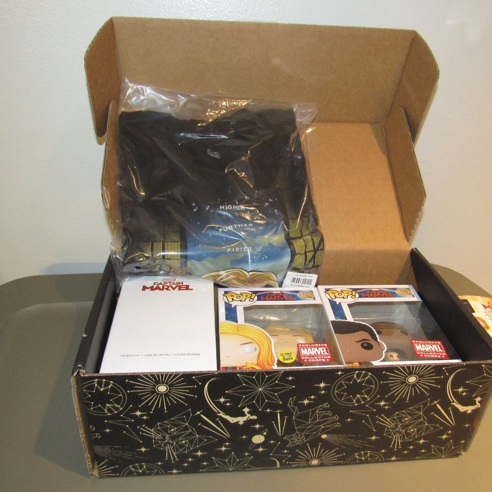 Captain Marvel Collector Corps Box